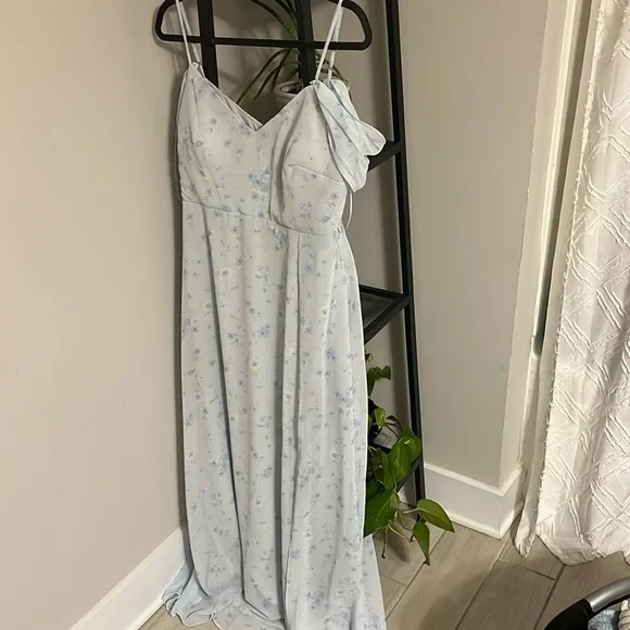 Birdy Grey | Dresses | Birdy Grey Devin Convertible Dress Size Medium Blue  Floral | Poshmark